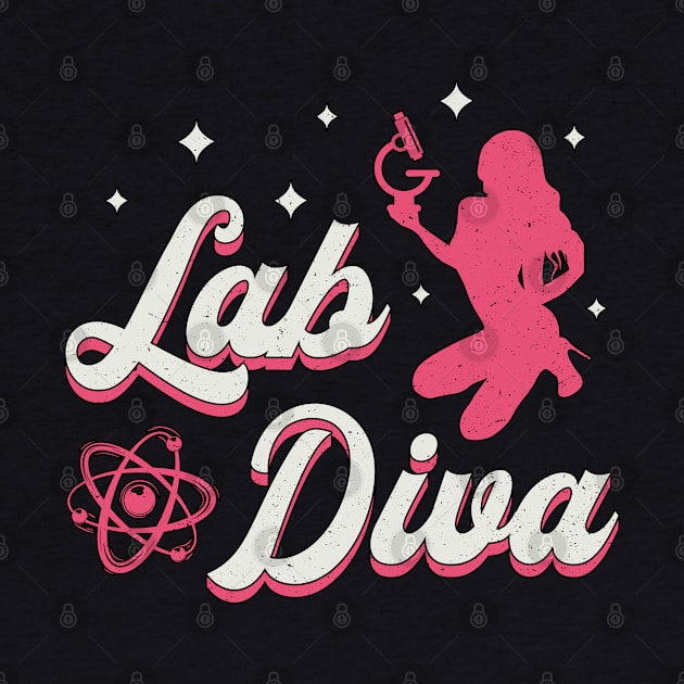 Lab Diva Laboratory Technician Science Lab Tech by T-Shirt.CONCEPTS